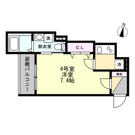 ベイルーム海老名の物件間取画像